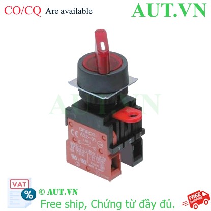 Ảnh của Công tắc nút nhấn Omron A22W-2MR-T2-11