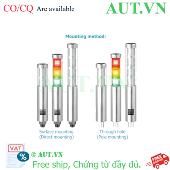 Ảnh của Đèn tháp Qlight STA45SLM-BZ-3-12-RAG