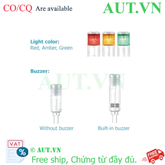 Ảnh của Đèn tháp Qlight STC45L-BZ-2-24-RG-LW18