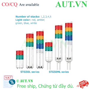Ảnh của Đèn tháp Qlight STG50L-BZ-5-24-RAGBW-SZ18