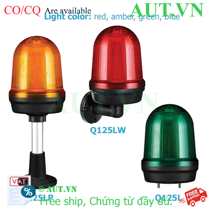Ảnh của Đèn tín hiệu cảnh báo Qlight Q125LP-110/220-A-SL24