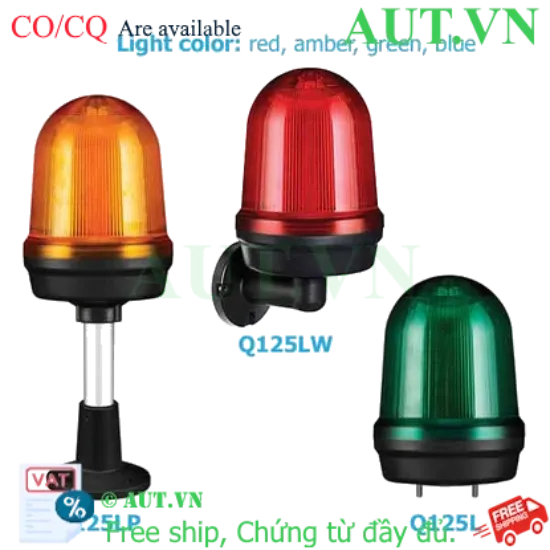 Ảnh của Đèn tín hiệu cảnh báo Qlight Q125LP-BZ-110/220-R-QLA24