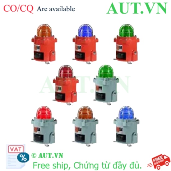 Ảnh của Đèn tín hiệu cảnh báo Qlight QNES-WS-24-R-7.5BG-SUS-ATEX