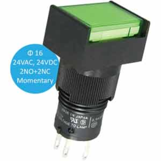 Ảnh của Công tắc nút nhấn Omron A3CJ-90A1-24EG