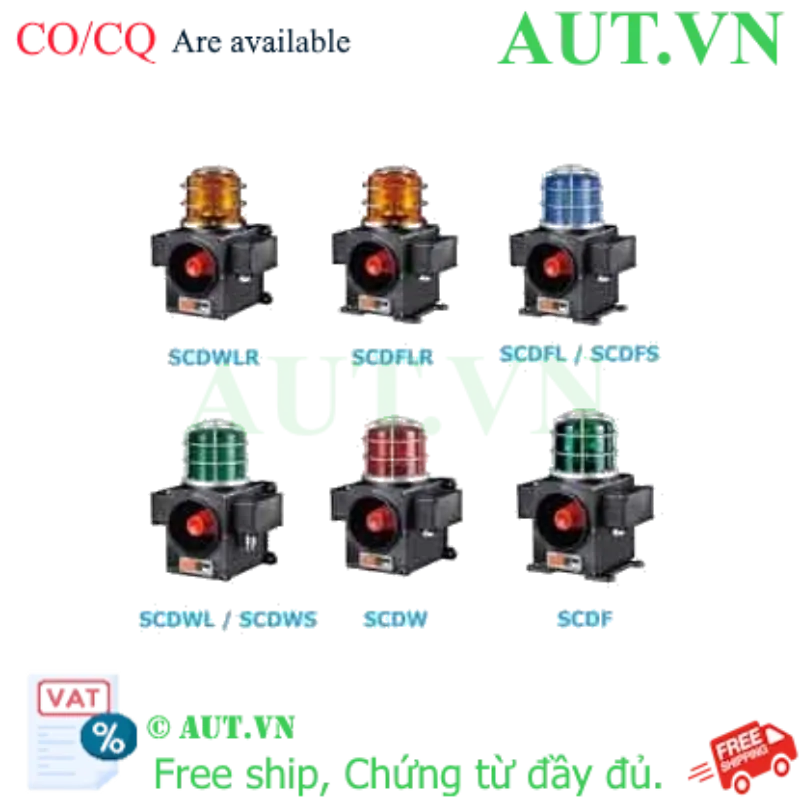Ảnh của Đèn tín hiệu cảnh báo Qlight SCDW-WA-12-A
