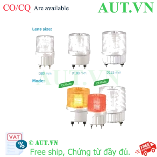 Ảnh của Đèn tín hiệu cảnh báo Qlight SMCL125-2-110-RG