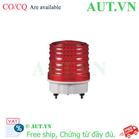 Ảnh của Đèn Tín Hiệu Qlight S50B-12-R | 12VDC, Màu Đỏ Cảnh Báo, Lens D50mm Chống Bụi IP44