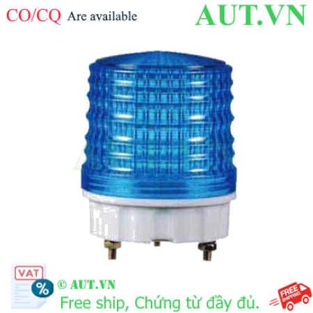 Ảnh của Đèn Tín Hiệu Qlight S50B-12-B Màu Xanh: 12VDC, Phi 50mm, Chuẩn IP44 Siêu Bền