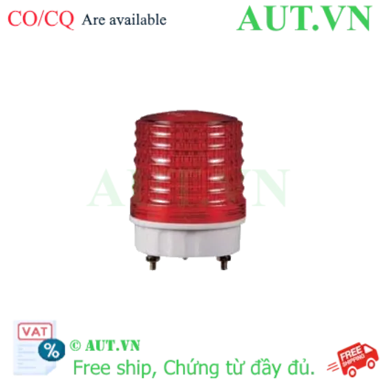 Ảnh của Đèn Tín Hiệu Qlight S50B-110-R: Màu Đỏ, 110VAC, Chống Nước IP44 Siêu Bền