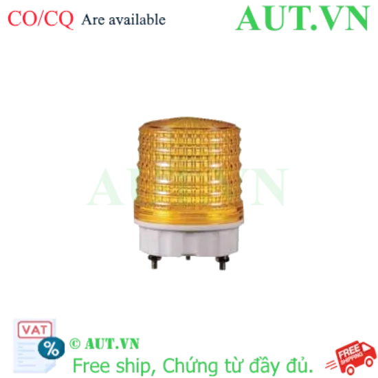 Ảnh của Đèn Tín Hiệu Qlight S50B-110-A | 110VAC, Màu Hổ Phách, IP44 Chống Bụi Nước