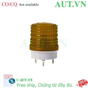 Ảnh của Đèn Tín Hiệu Cảnh Báo Qlight S50L-24-A | LED Hổ Phách, 12-24VDC, IP44