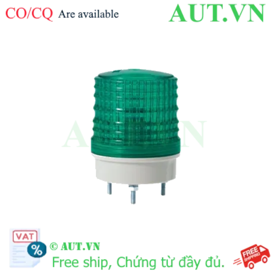 Ảnh của Đèn Tín Hiệu Qlight S50L-220-G - LED Xanh Lá, 220VAC, Chống Nước IP44