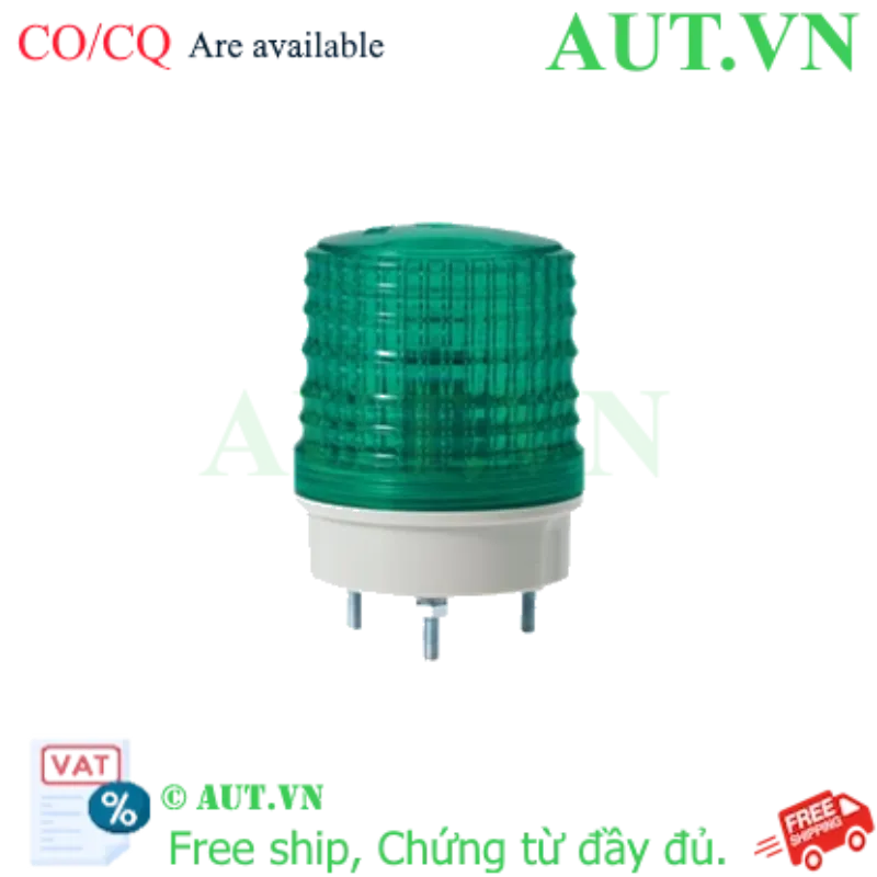 Ảnh của Đèn Tín Hiệu Qlight S50L-220-G | LED Xanh Lá, 220VAC, Chống Nước IP44