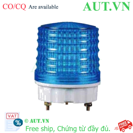 Ảnh của Đèn Tín Hiệu Qlight S50L-12-B LED Xanh Dương 12-24VDC Phi 50mm - Siêu Sáng, Bền Bỉ, Chống Bụi IP44