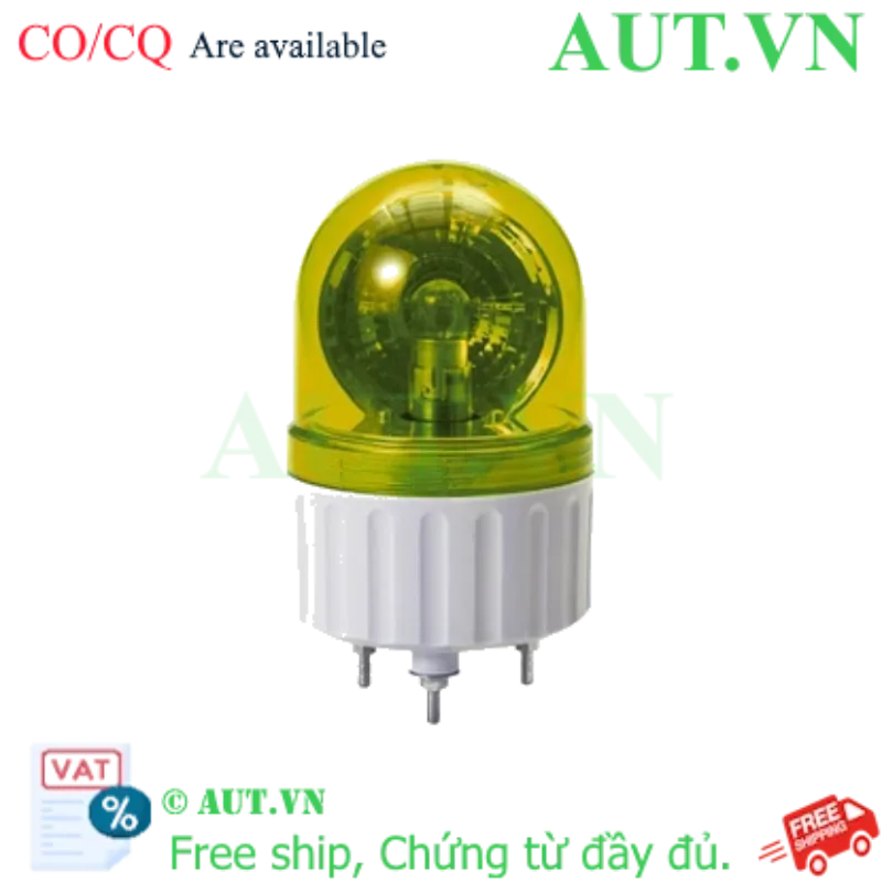 Ảnh của Đèn Xoay Cảnh Báo Qlight S80R-220-A | 220VAC, Màu Hổ Phách, Chuẩn IP44