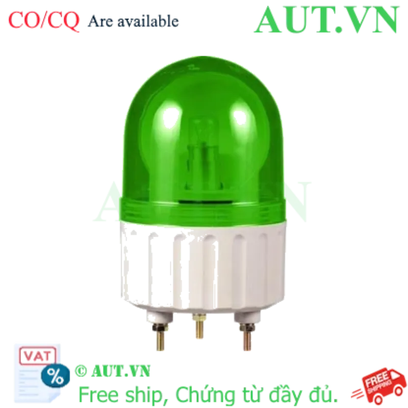 Ảnh của Đèn Xoay Cảnh Báo Qlight S80R-220-G | 220VAC, Màu Xanh Lá, IP44