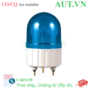 Ảnh của Đèn Xoay Cảnh Báo Qlight S80R-12-B 12V - Màu Xanh, IP44, Siêu Bền Cho Xe Nâng