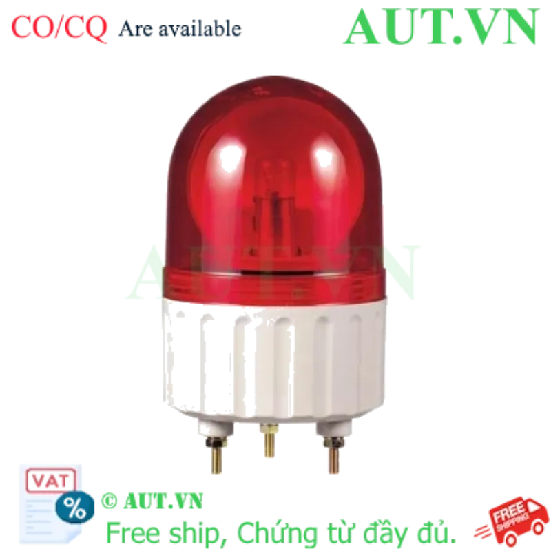 Ảnh của Đèn Xoay Cảnh Báo Qlight S80R-110-R | 110VAC, Màu Đỏ, IP44
