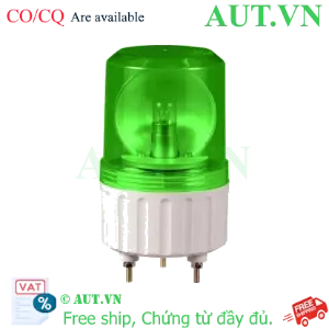 Ảnh của Đèn Xoay Cảnh Báo Qlight S80U-24-G | 24VDC, Màu Xanh, Lens 80mm