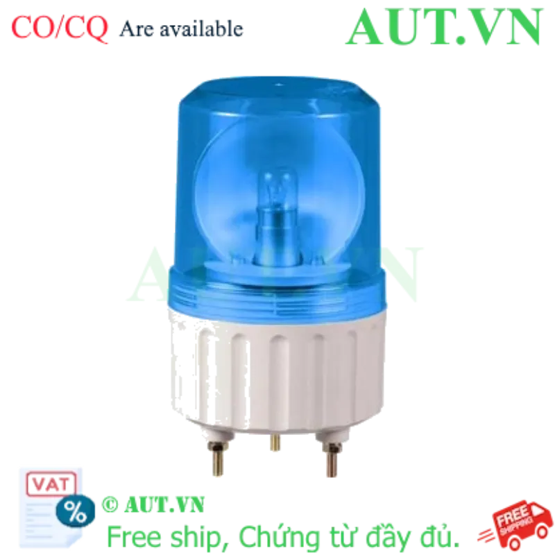 Ảnh của Đèn Xoay Cảnh Báo Qlight S80U-220-B - 220VAC, Màu Xanh, Chuẩn IP44