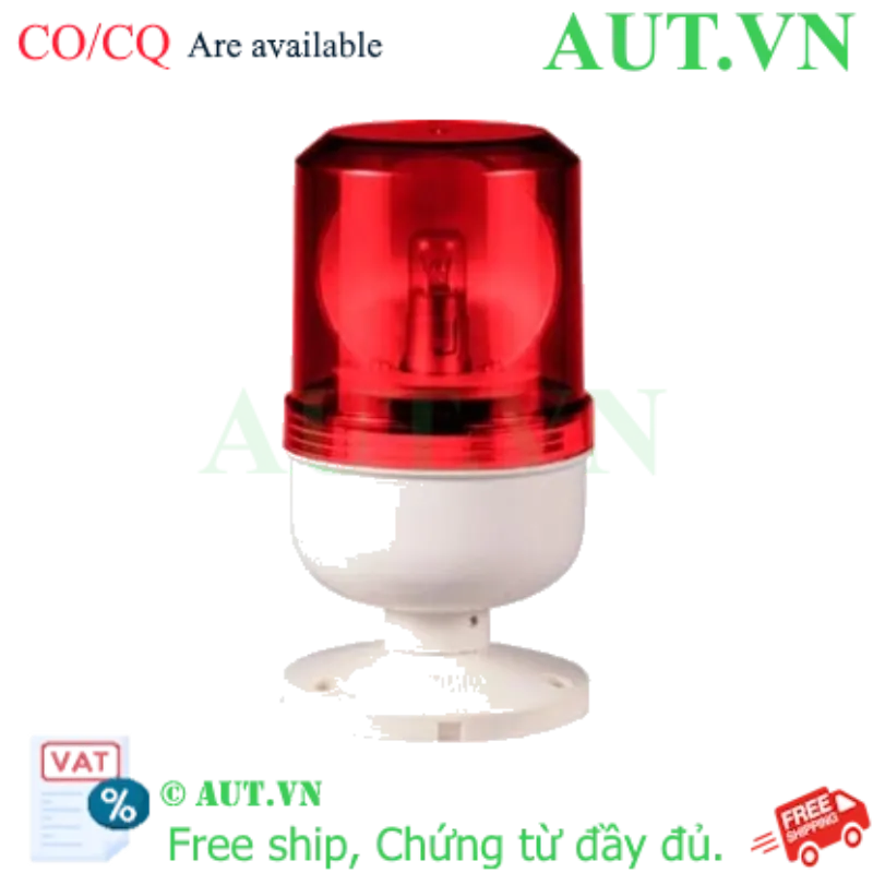 Ảnh của Đèn Xoay Cảnh Báo Qlight S80UK-110-R | Màu Đỏ, 110VAC, Lens 80mm
