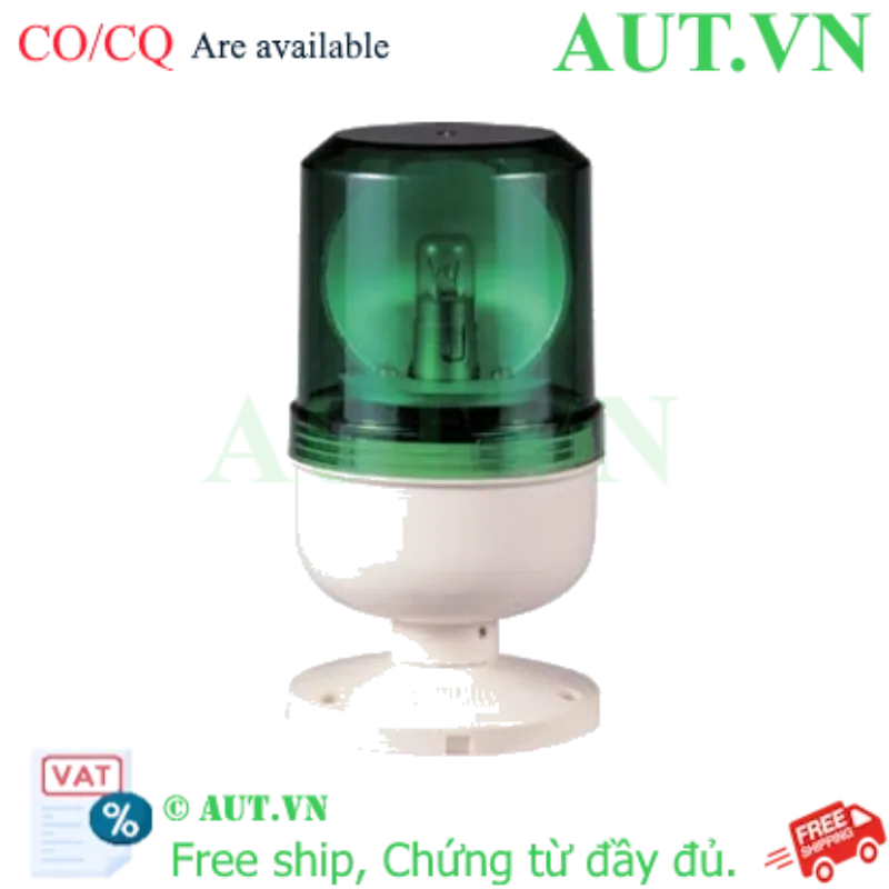 Ảnh của Đèn Xoay Cảnh Báo Qlight S80UK-220-G - Màu Xanh Lá, 220VAC, Lens 80mm Siêu Sáng