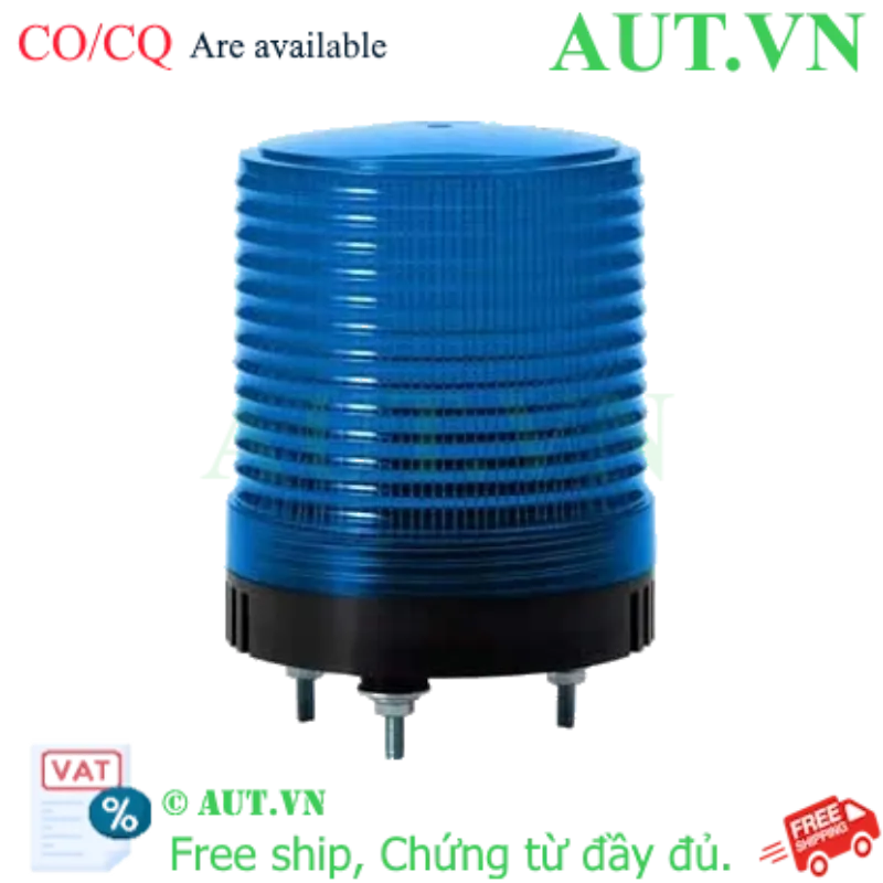 Ảnh của Đèn Tín Hiệu Cảnh Báo Qlight S80S-220-B | Xenon Xanh, 220VAC, D80mm
