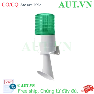 Ảnh của Đèn Tín Hiệu Cảnh Báo Qlight S60ADB-12-G | 12VDC, Màu Xanh, Có Còi