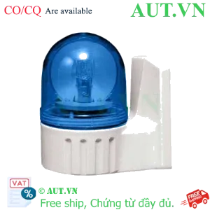 Ảnh của Đèn Xoay Cảnh Báo Qlight S80AR-110-B - 110VAC, Ánh Sáng Xanh Dương, Lens 80mm
