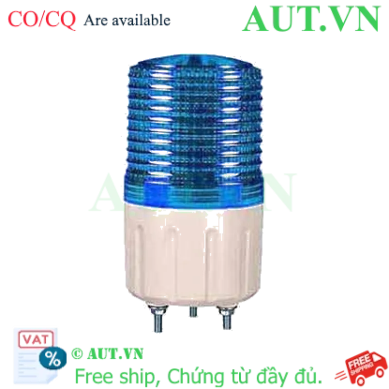 Ảnh của Đèn Tín Hiệu Cảnh Báo Qlight S60L-24-B | LED Xanh, 24VDC, D60mm