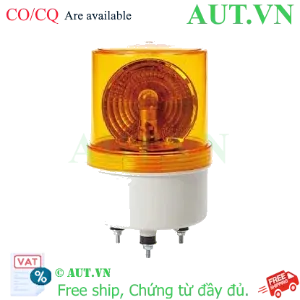 Ảnh của Đèn Xoay Cảnh Báo Qlight S100U-24-A | 24VDC, Màu Hổ Phách, IP44 Cao Cấp