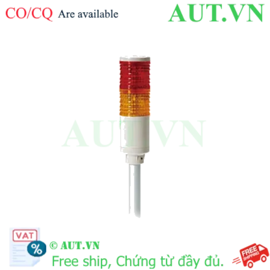 Ảnh của Đèn Tháp Tín Hiệu Qlight ST45L-2-24-RA | 2 Tầng LED, 24V AC/DC, Đỏ & Hổ Phách - AUT VN