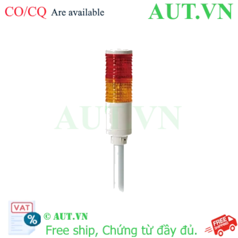 Ảnh của Đèn Tháp Tín Hiệu Qlight ST45L-2-24-RA | 2 Tầng LED (Đỏ-Hổ Phách), 24V AC/DC, IP44
