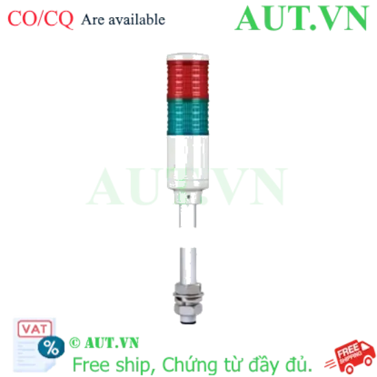 Ảnh của Đèn Tháp Qlight ST45L-2-110-RG: 2 Tầng LED Siêu Sáng, 110VAC, Thân Nhôm Bền Bỉ - AUT VN
