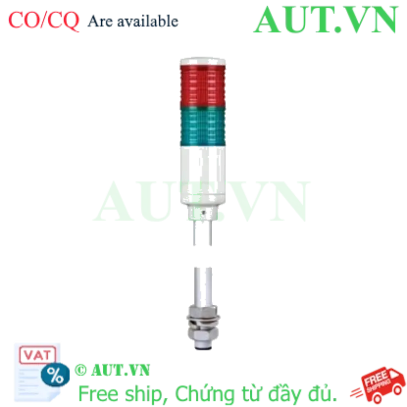 Ảnh của Đèn Tháp Tín Hiệu Qlight ST45LF-2-220-RG | 2 Tầng LED, 220VAC, IP44