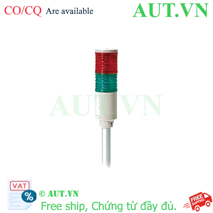 Ảnh của Đèn tháp Qlight ST45L-BZ 2 tầng 220VAC - Đỏ, Xanh lá