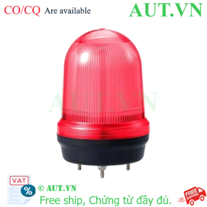 Ảnh của Đèn Tín Hiệu Cảnh Báo Qlight Q100L-BZ - LED Đỏ, Còi 80dB, Chuẩn IP65