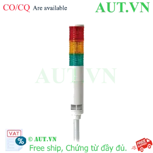 Ảnh của Đèn tháp Qlight ST45LF-BZ-3-24-RAG - 3 tầng, 24V, có còi