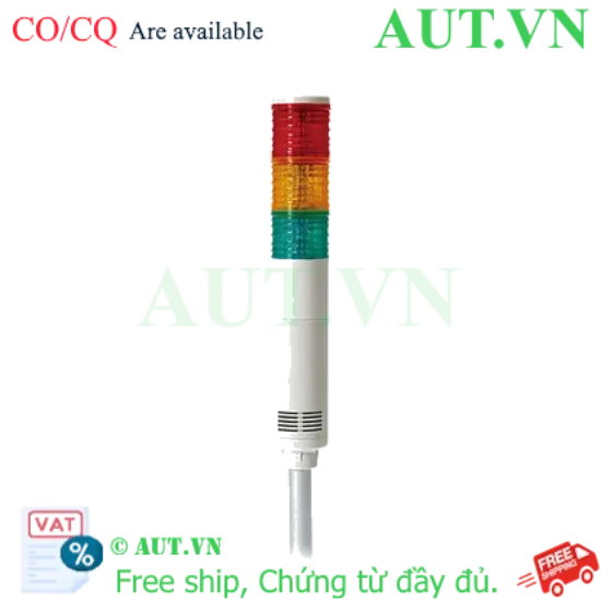 Ảnh của Đèn tháp Qlight ST45LF-BZ-3-24-RAG - 3 tầng, 24V, có còi