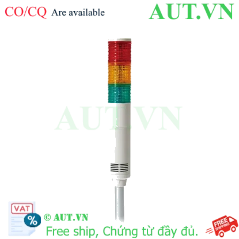 Ảnh của Đèn tháp Qlight ST45LF-BZ-3-24-RAG - 3 tầng, 24V, có còi