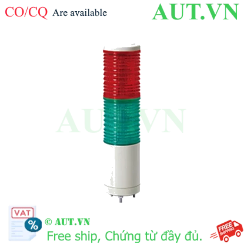 Ảnh của Đèn Tháp Cảnh Báo Qlight ST56ML-2-220-RG | 2 Tầng LED Siêu Sáng, 220VAC, IP44