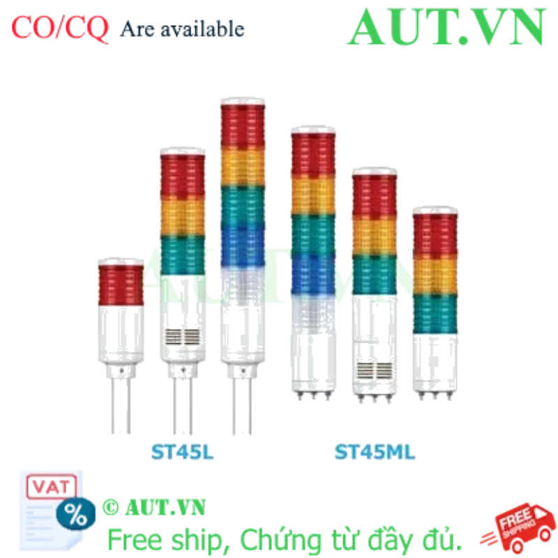 Ảnh của Đèn tín hiệu cảnh báo Qlight ST45L-BZ-4-24-RAGW