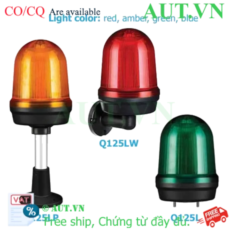 Ảnh của Đèn tín hiệu cảnh báo Qlight Q125LW-12/24-G