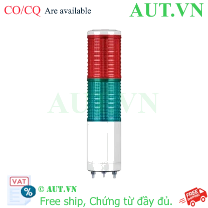 Ảnh của Đèn Tháp Tín Hiệu Qlight ST56MLF-2-220-RG | 2 Tầng LED Siêu Sáng, 220VAC, Chuẩn IP44