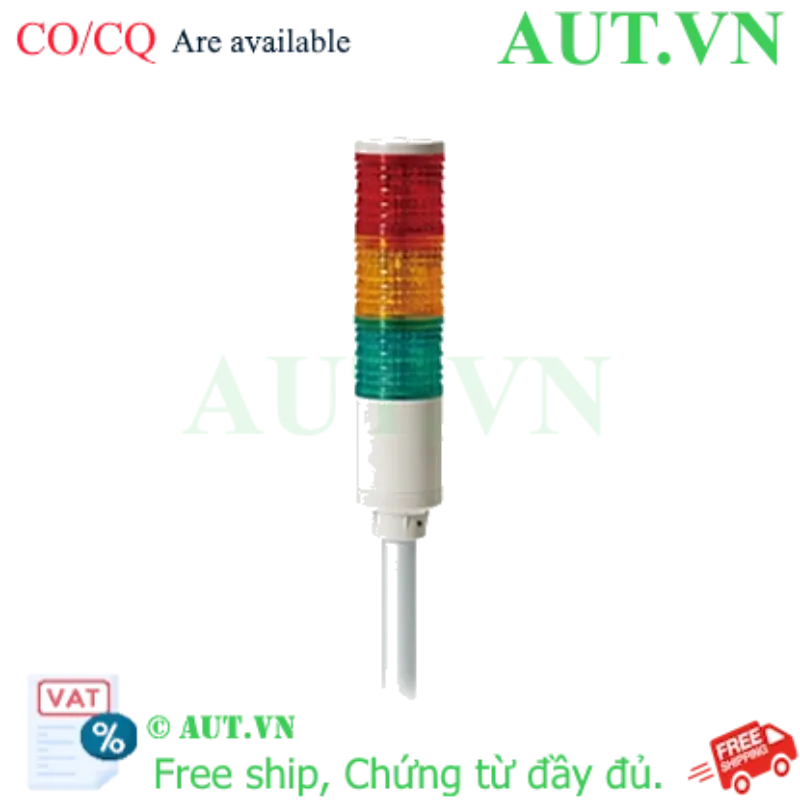 Ảnh của Đèn Tháp Qlight ST45L-BZ 3 Tầng 24V: Còi 90dB, LED Siêu Sáng, Tương Thích PLC NPN/PNP