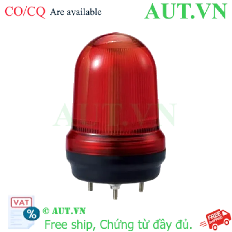Ảnh của Đèn Xoay Cảnh Báo Qlight MFL100-12/24-R (LED, Đỏ, 12-24VDC, IP65)