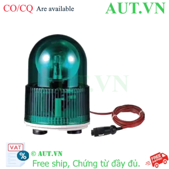 Ảnh của Đèn Cảnh Báo Xe Ưu Tiên Qlight S100M-BZ-12-G: Xoay Xanh Lá, Còi Báo 90dB, Đế Nam Châm 12V
