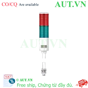 Ảnh của Đèn Tháp Qlight ST56L-BZ-2-24-RG | 2 Tầng LED, Còi 90dB, 24V - AUT VN