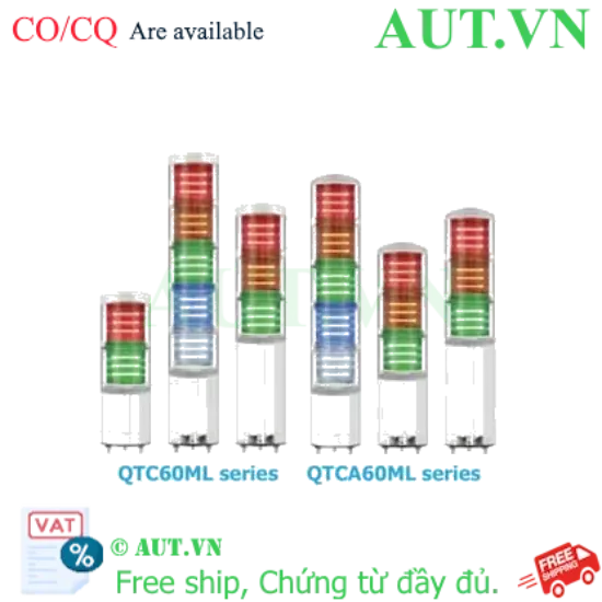 Ảnh của Đèn tháp Qlight QTC60ML-BZ-2-110/220-RG