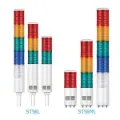 Ảnh của Đèn Tháp Qlight ST56L-BZ-3-24-RAG | 3 Tầng LED, Còi 90dB, 24VDC/AC